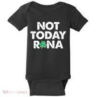 Funny St Patrick's Day Not Today Rona  Baby Bodysuit thumb 0