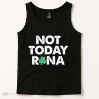 Funny St Patrick's Day Not Today Rona  Tank Top thumb 2