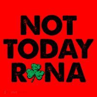 Funny St Patrick's Day Not Today Rona  Santa Hat thumb 1