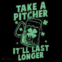 Funny St Patrick's Day Take A Pitcher It'll Last Longer Hoodie thumb 7