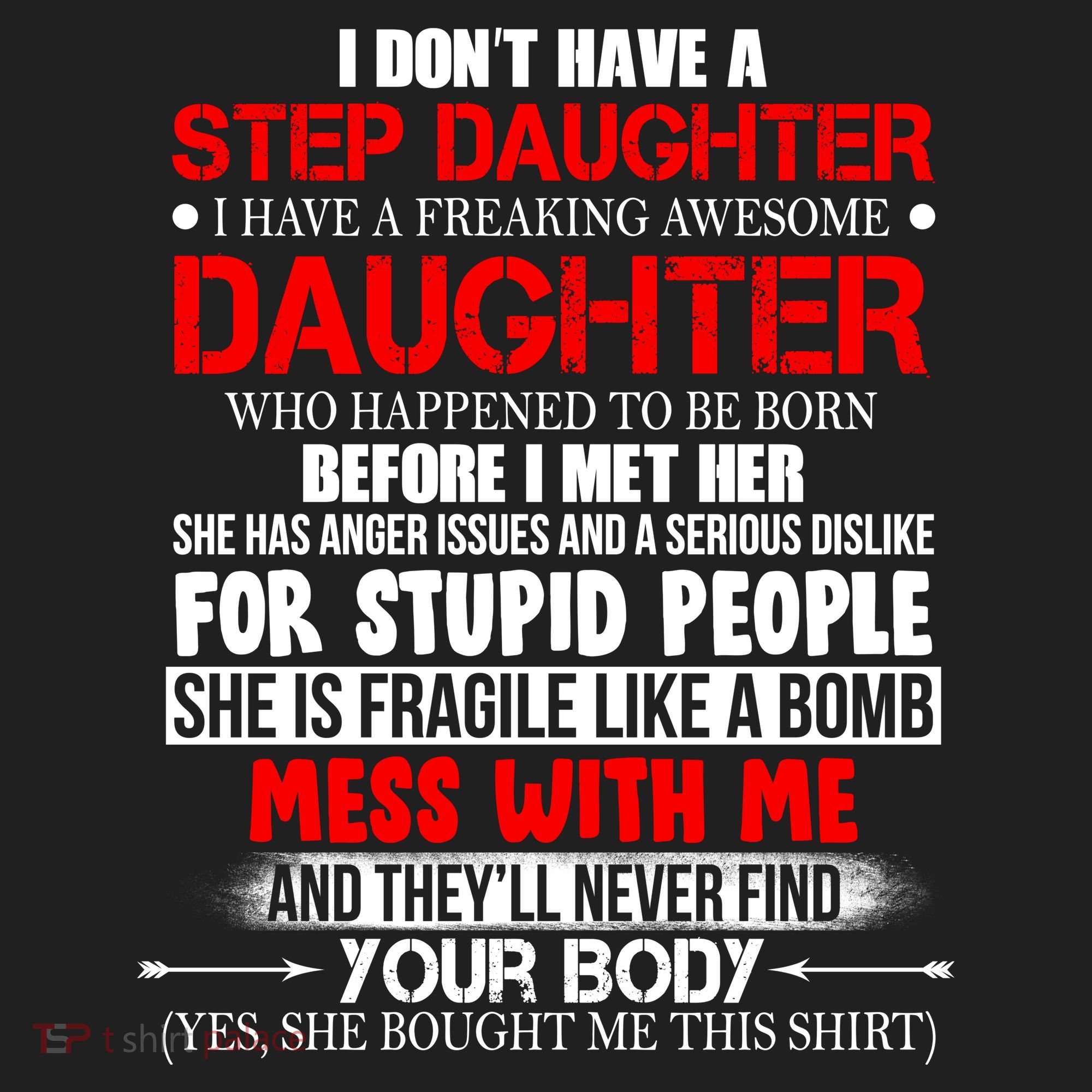 Funny Step Daughter Design For Dads And Moms Women's Sweatshirt