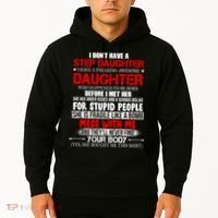 Funny Step Daughter Design For Dads And Moms Hoodie thumb 2