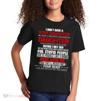 Funny Step Daughter Design For Dads And Moms Kids T-Shirt thumb 2