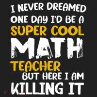 Funny Super Cool Math Teacher Tumbler thumb 3