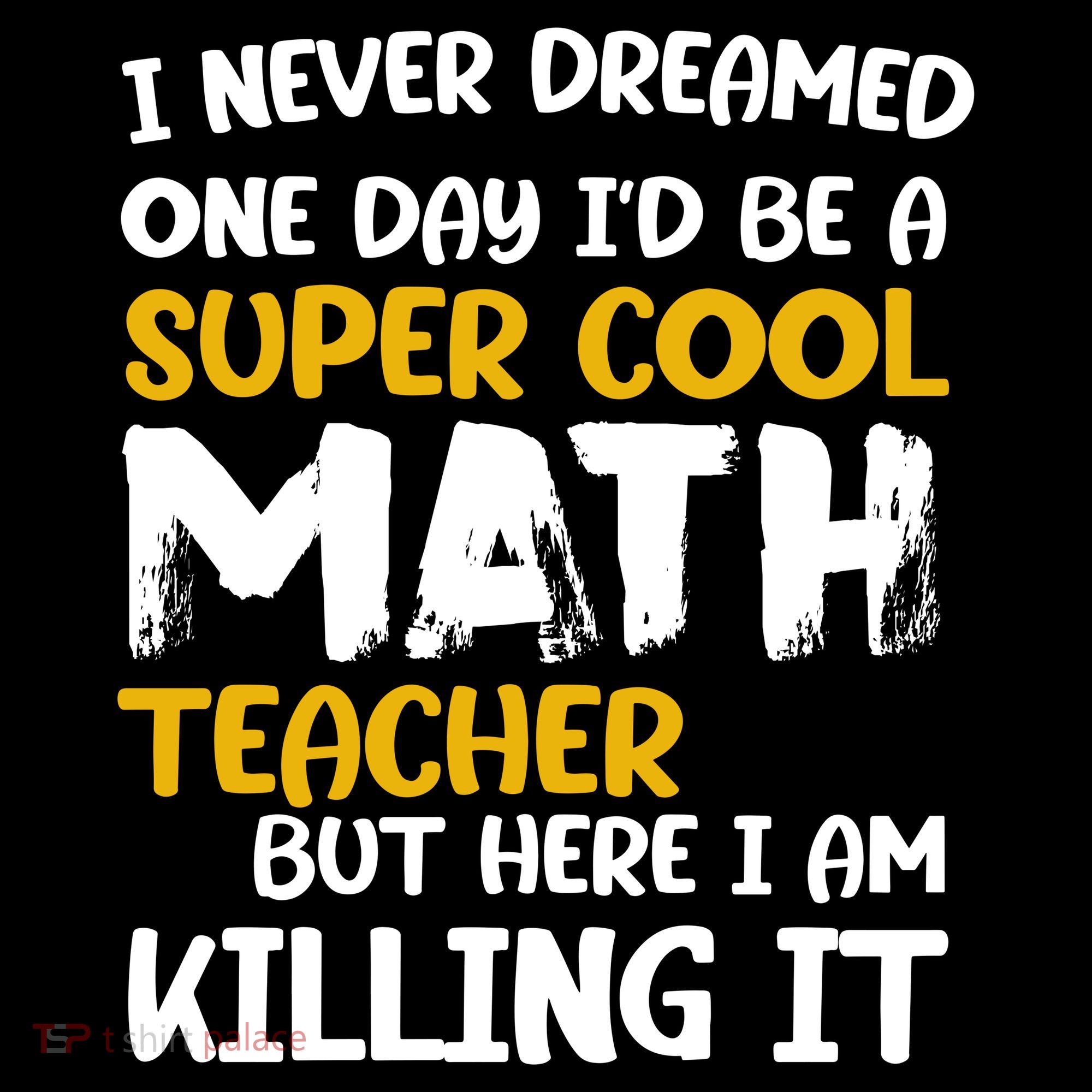 Funny Super Cool Math Teacher Ornament