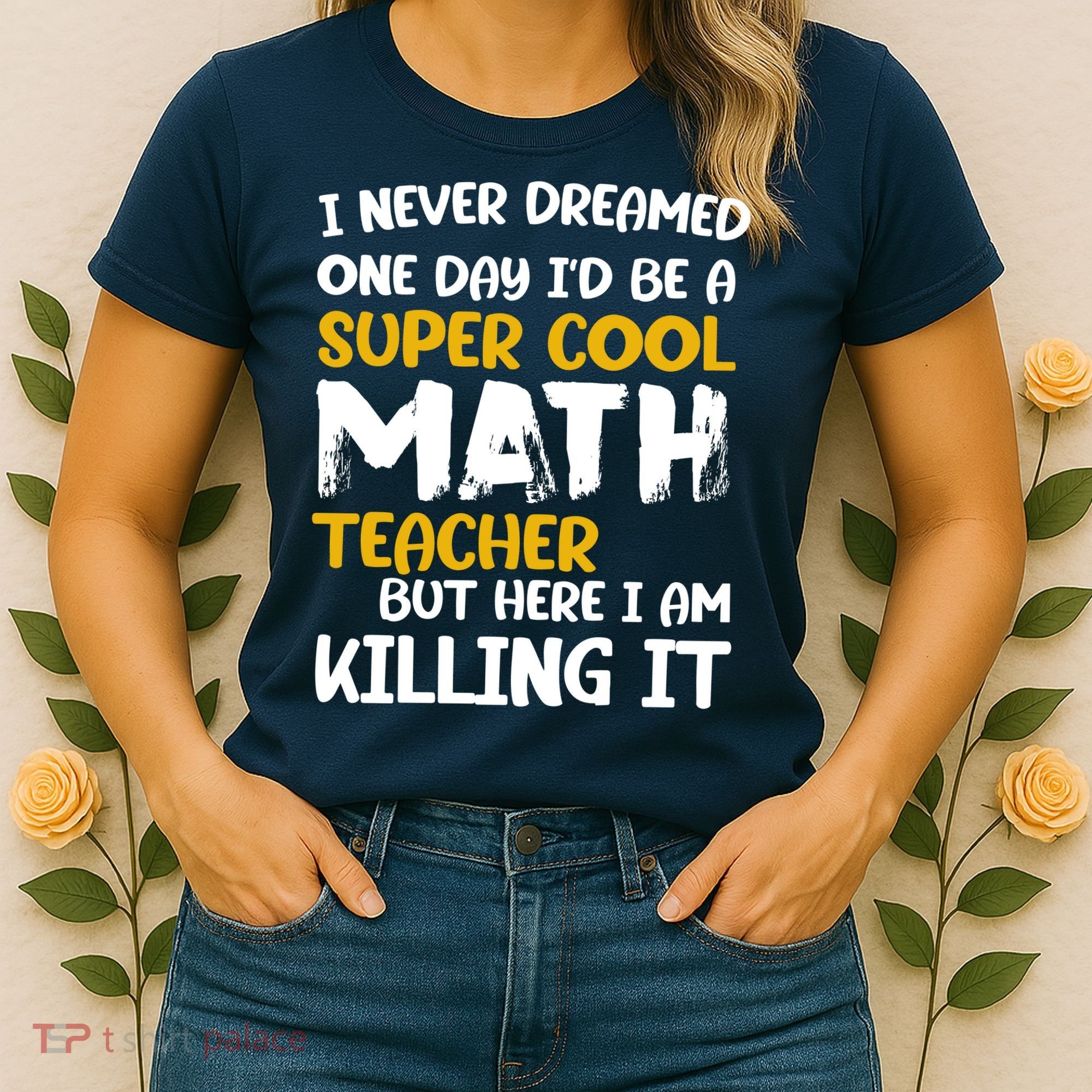 Funny Super Cool Math Teacher Women's T-Shirt
