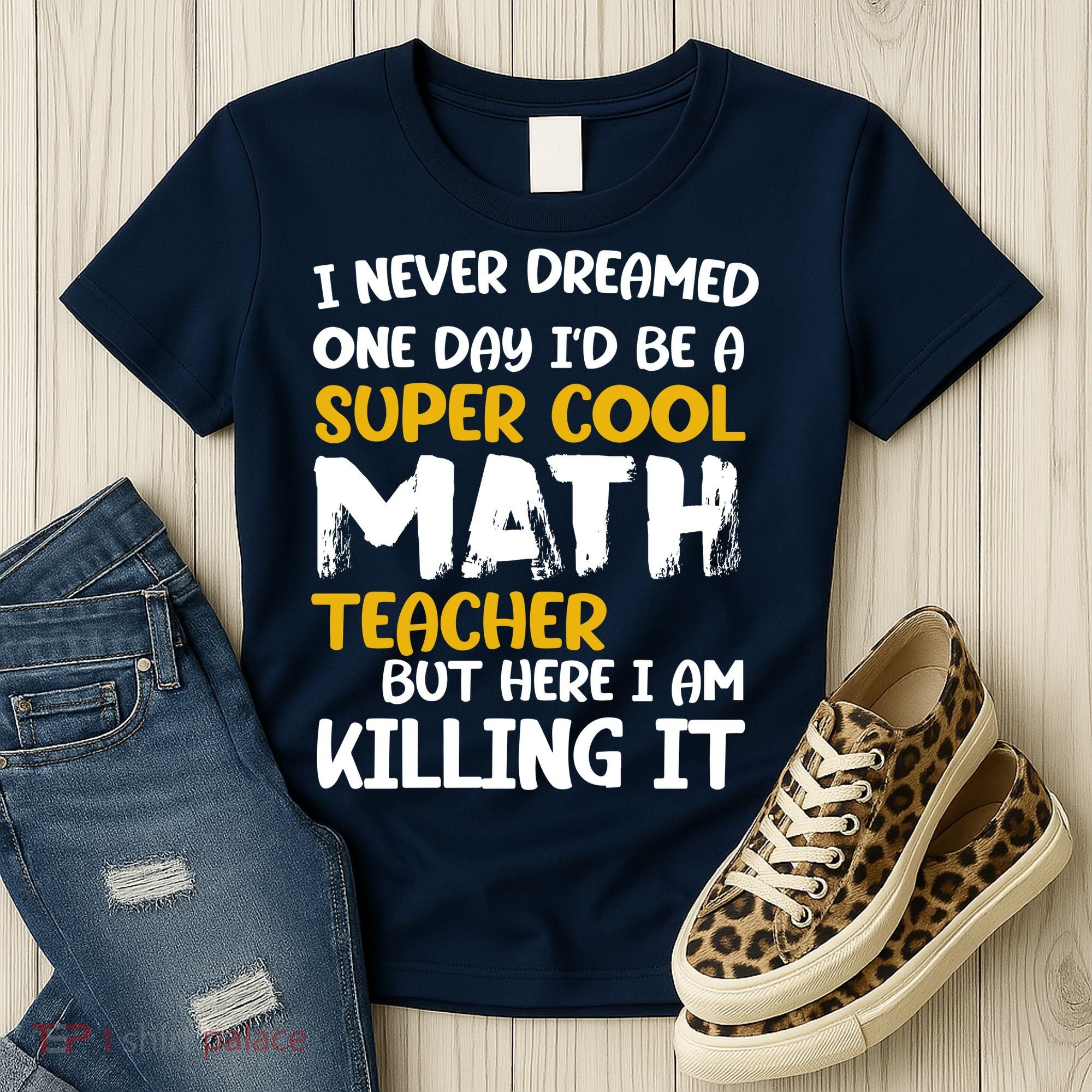 Funny Super Cool Math Teacher Women's T-Shirt