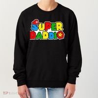Funny Super Daddio Father's Day Gamer Women's Sweatshirt thumb 0