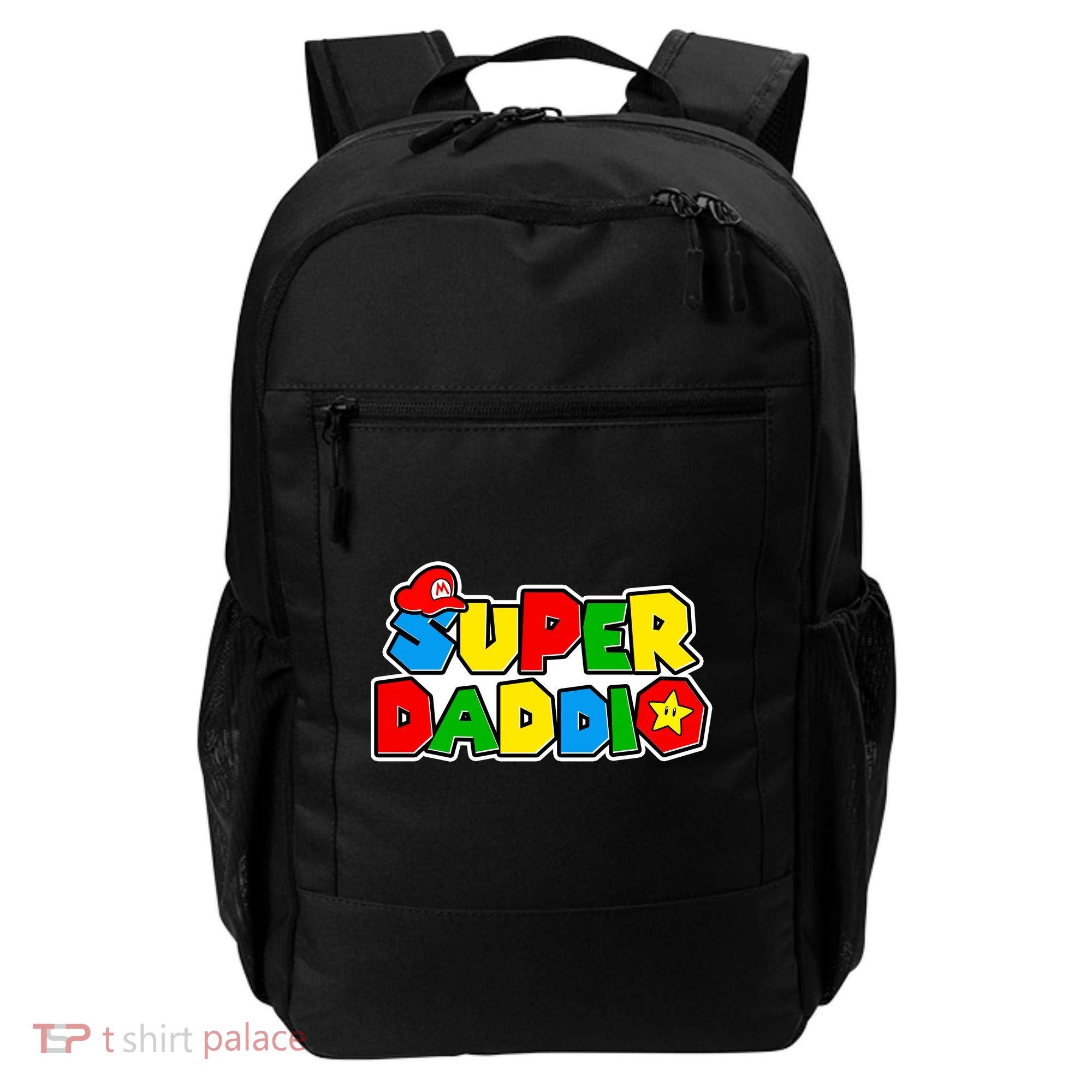 Funny Super Daddio Father's Day Gamer Backpack