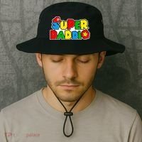 Funny Super Daddio Father's Day Gamer Bucket Hat thumb 2