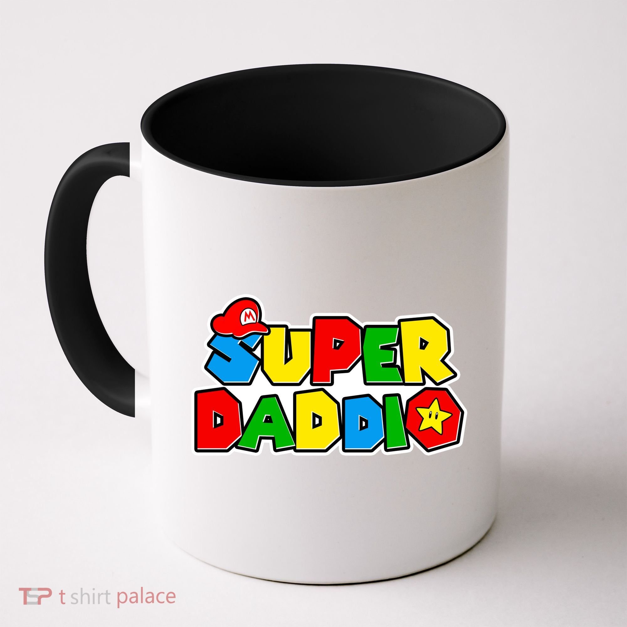 Funny Super Daddio Father's Day Gamer Coffee Mug