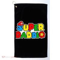 Funny Super Daddio Father's Day Gamer Golf Towel thumb 0