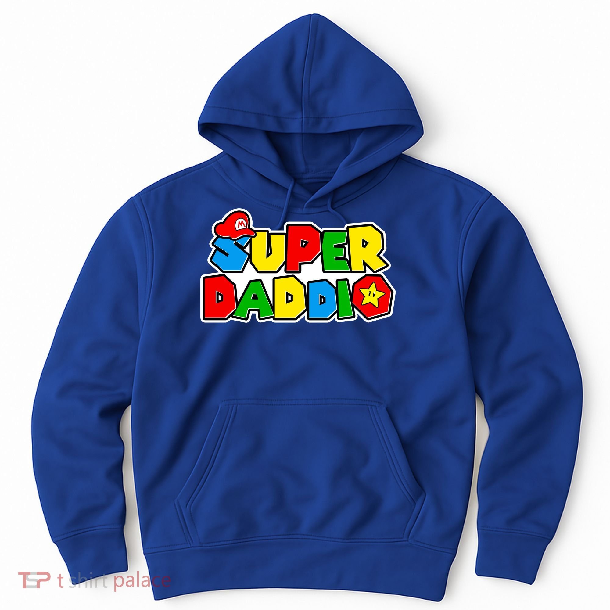 Funny Super Daddio Father's Day Gamer Hoodie