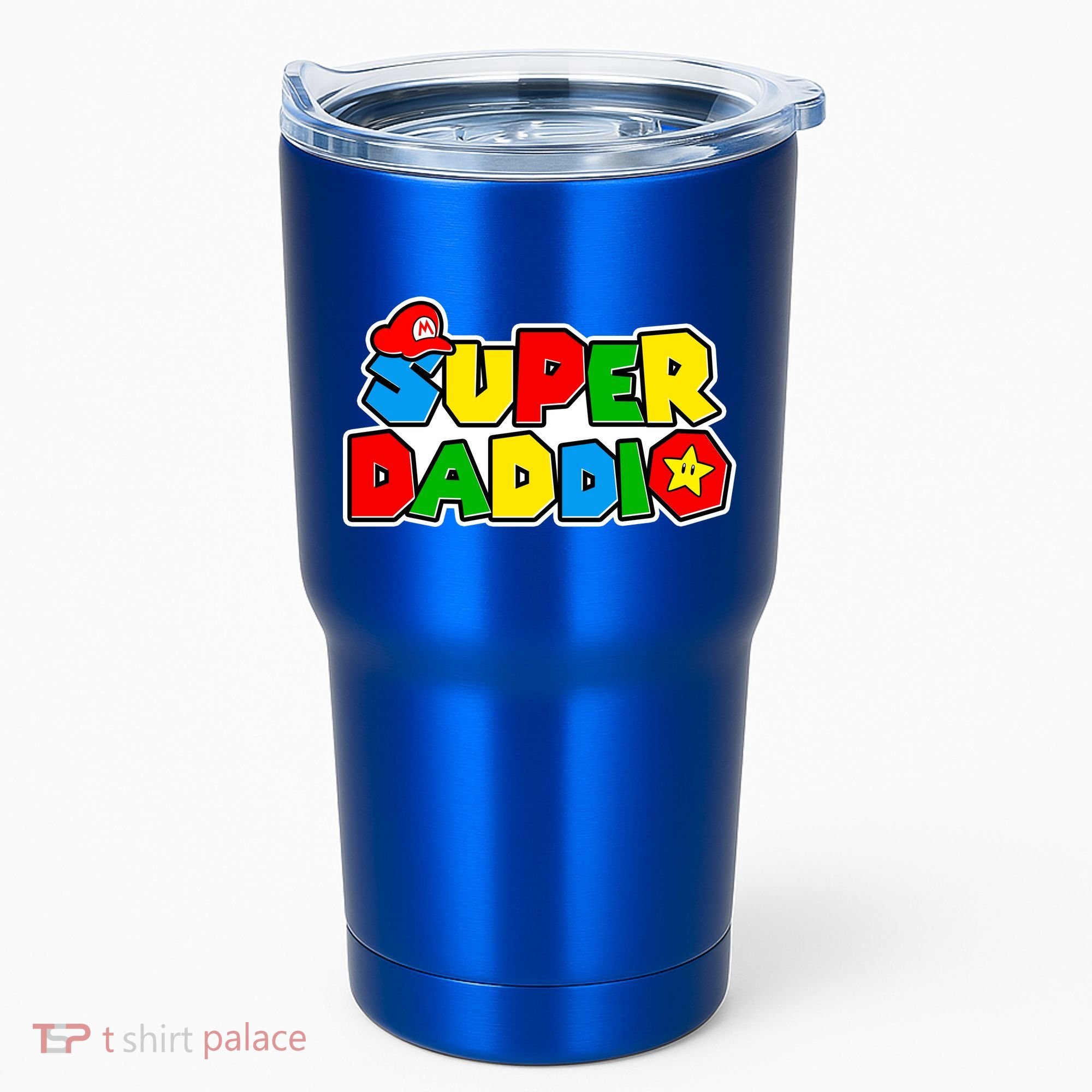 Funny Super Daddio Father's Day Gamer Tumbler