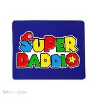 Funny Super Daddio Father's Day Gamer Mousepad thumb 0