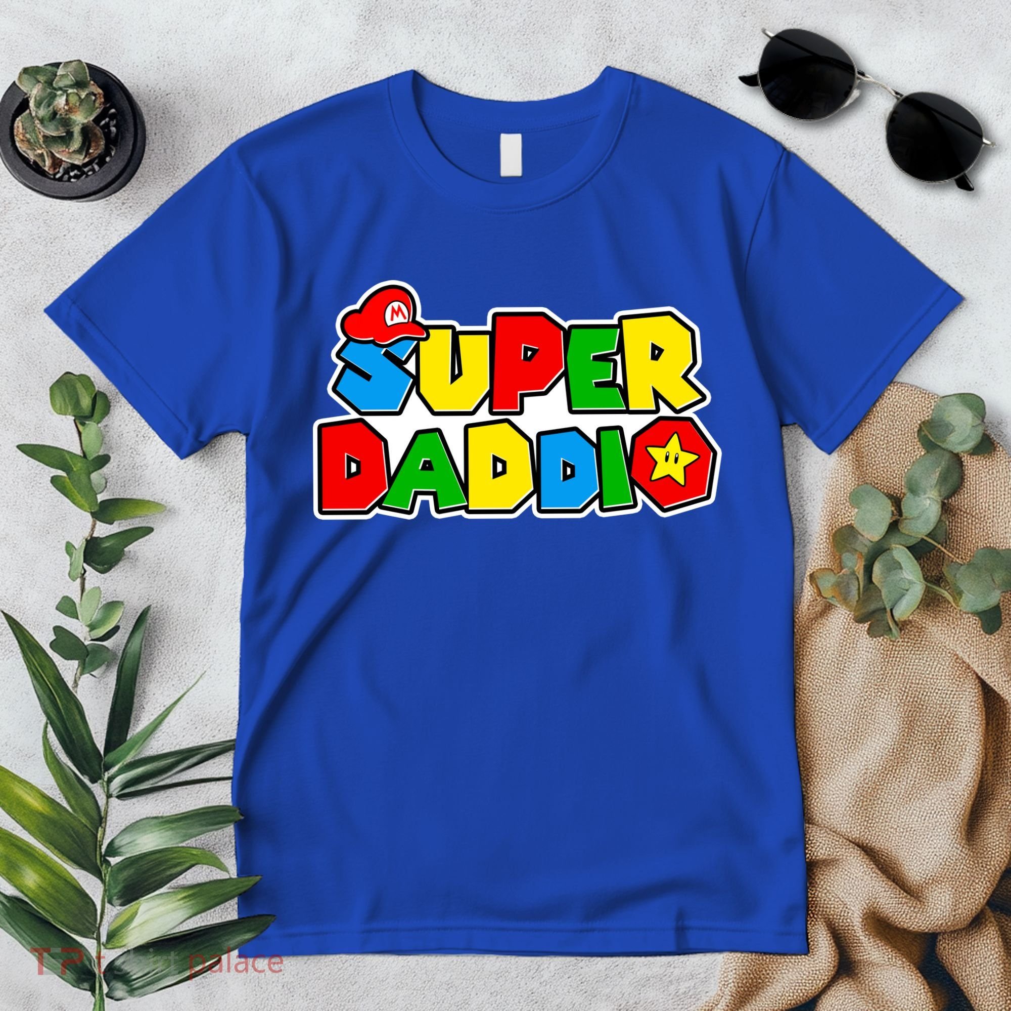 Funny Super Daddio Father's Day Gamer Premium T-Shirt