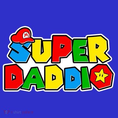 Funny Super Daddio Father's Day Gamer Premium T-Shirt
