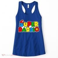 Funny Super Daddio Father's Day Gamer Women's Tank Top thumb 0
