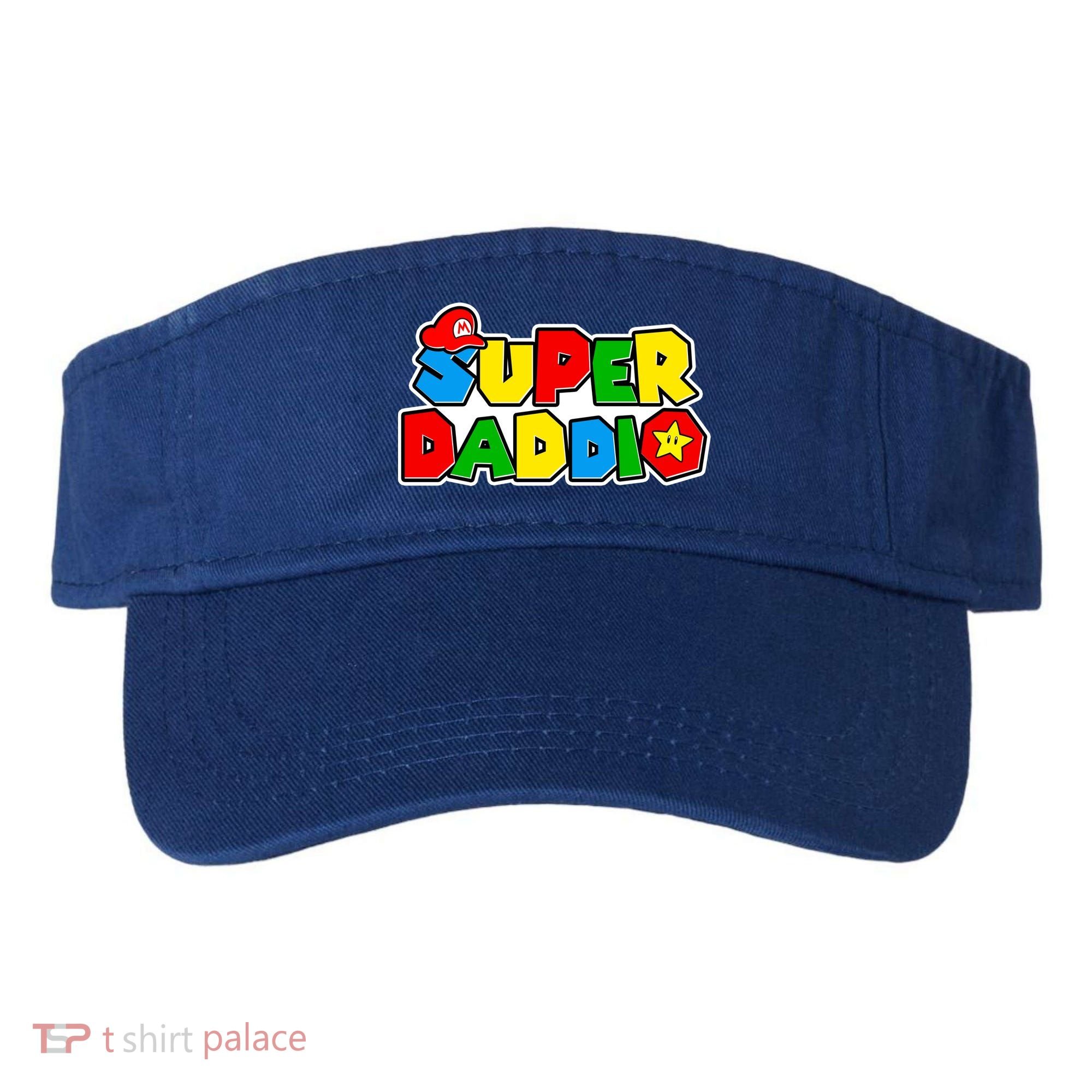 Funny Super Daddio Father's Day Gamer Visor
