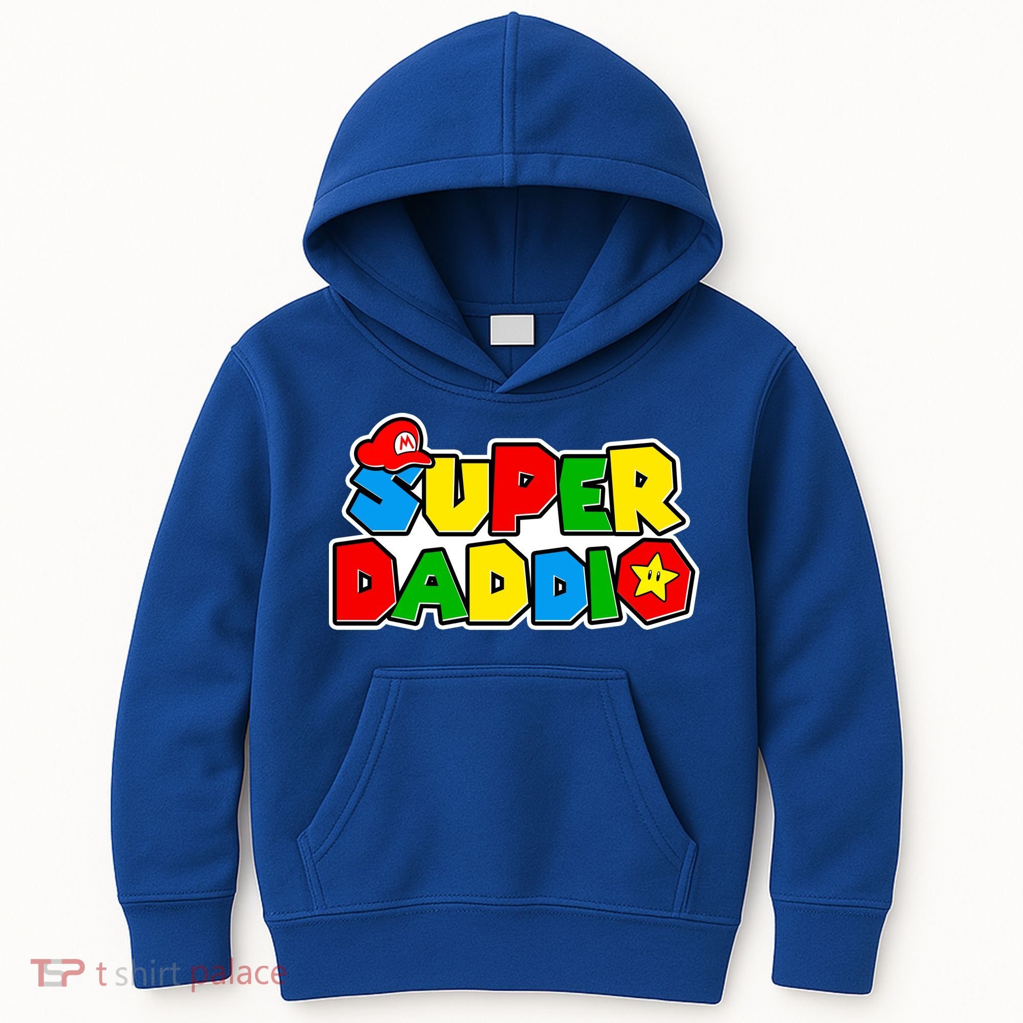 Funny Super Daddio Father's Day Gamer Kids Hoodie