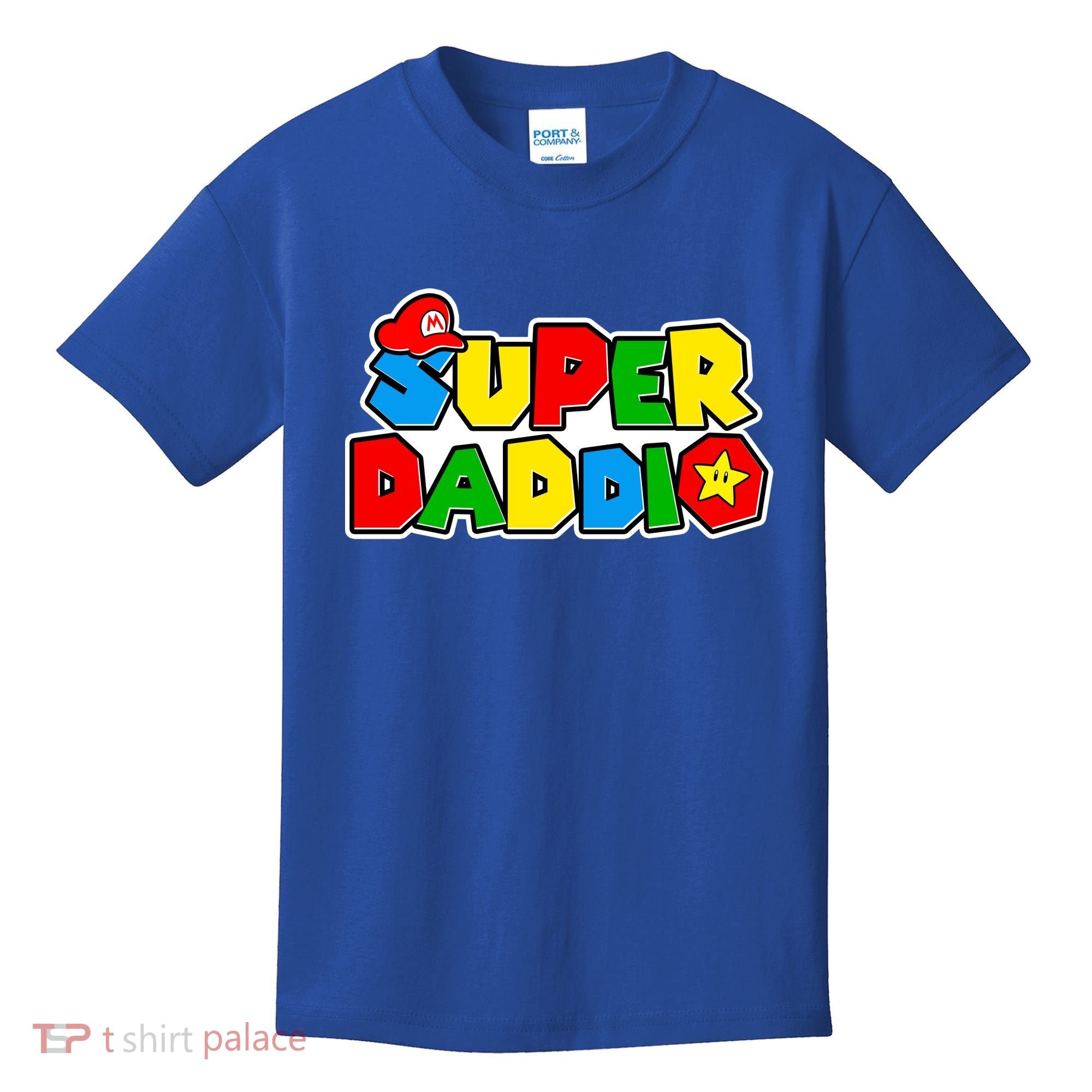 Funny Super Daddio Father's Day Gamer Kids T-Shirt