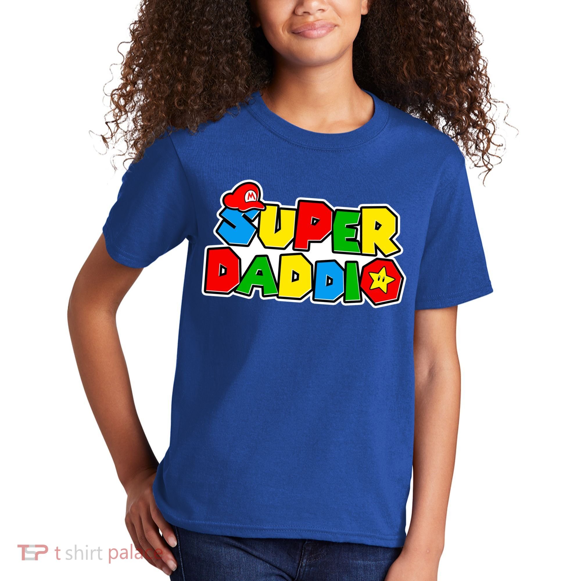 Funny Super Daddio Father's Day Gamer Kids T-Shirt