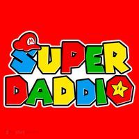 Funny Super Daddio Father's Day Gamer Santa Hat thumb 1