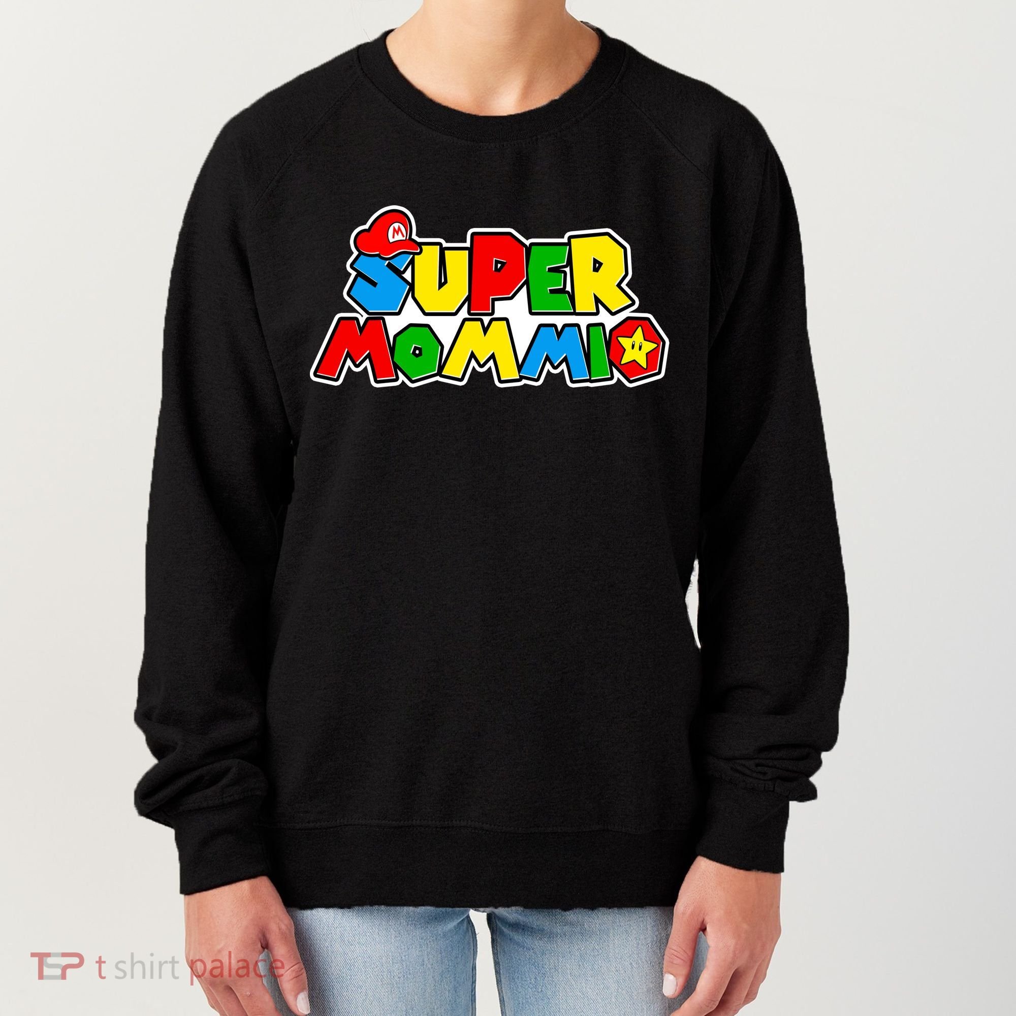 Funny Super Mommio Mother's Day Gamer Women's Sweatshirt