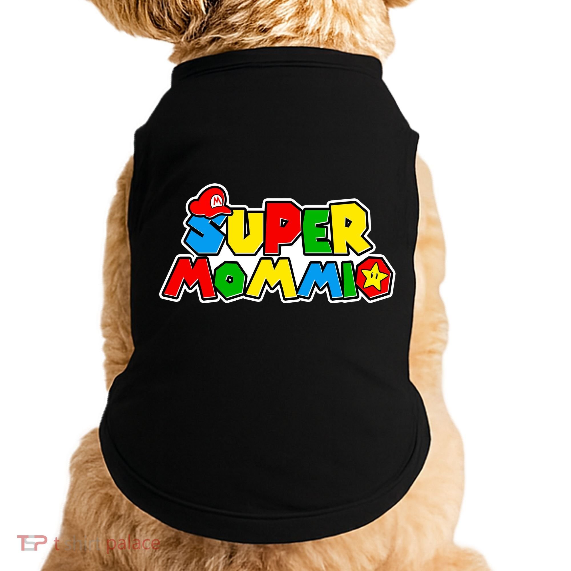 Funny Super Mommio Mother's Day Gamer Doggie Tank