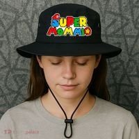 Funny Super Mommio Mother's Day Gamer Bucket Hat thumb 3
