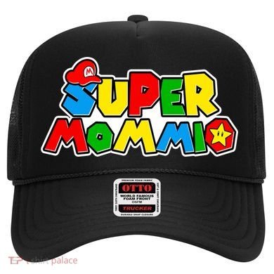 Funny Super Mommio Mother's Day Gamer Hat
