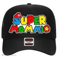 Funny Super Mommio Mother's Day Gamer Hat thumb 0