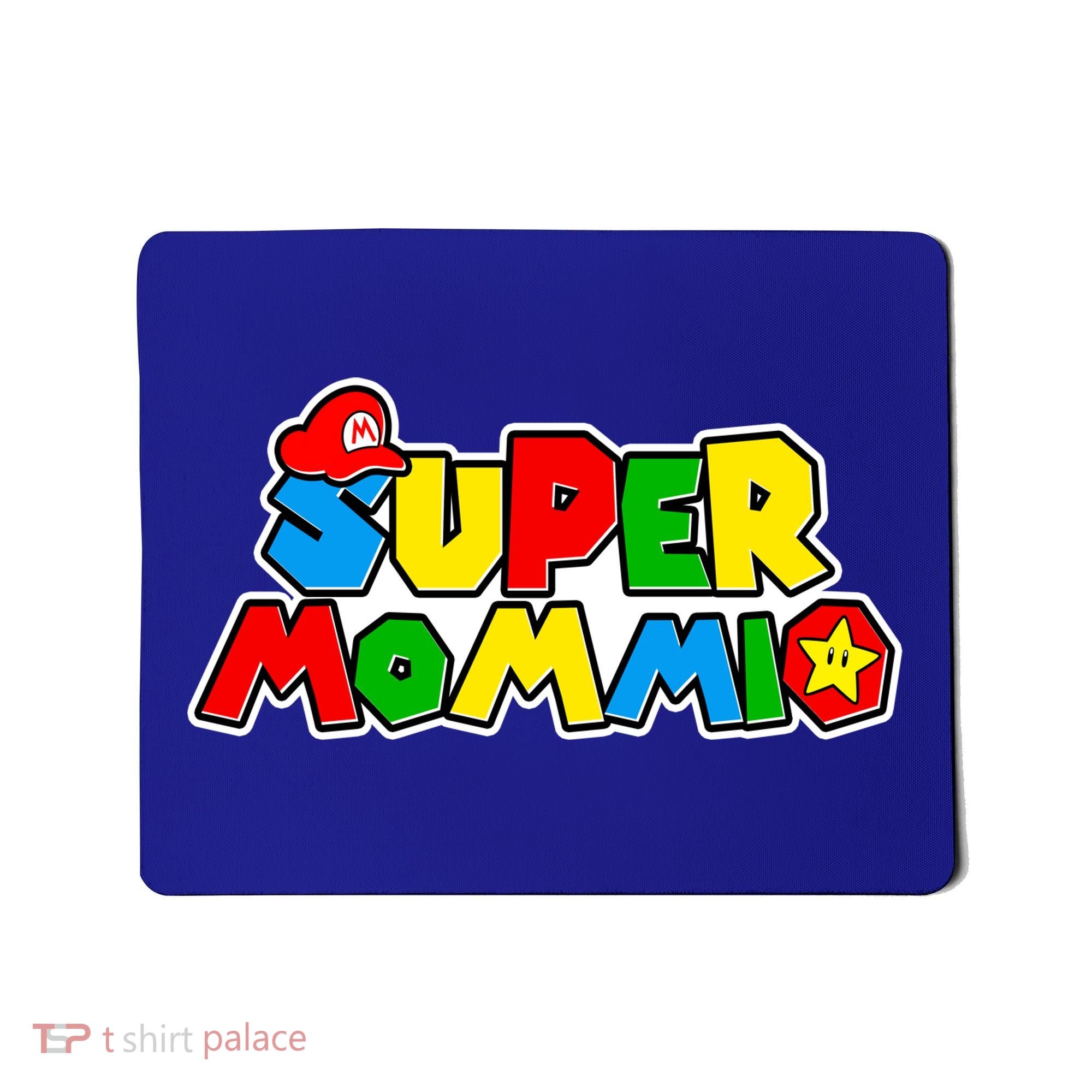 Funny Super Mommio Mother's Day Gamer Mousepad