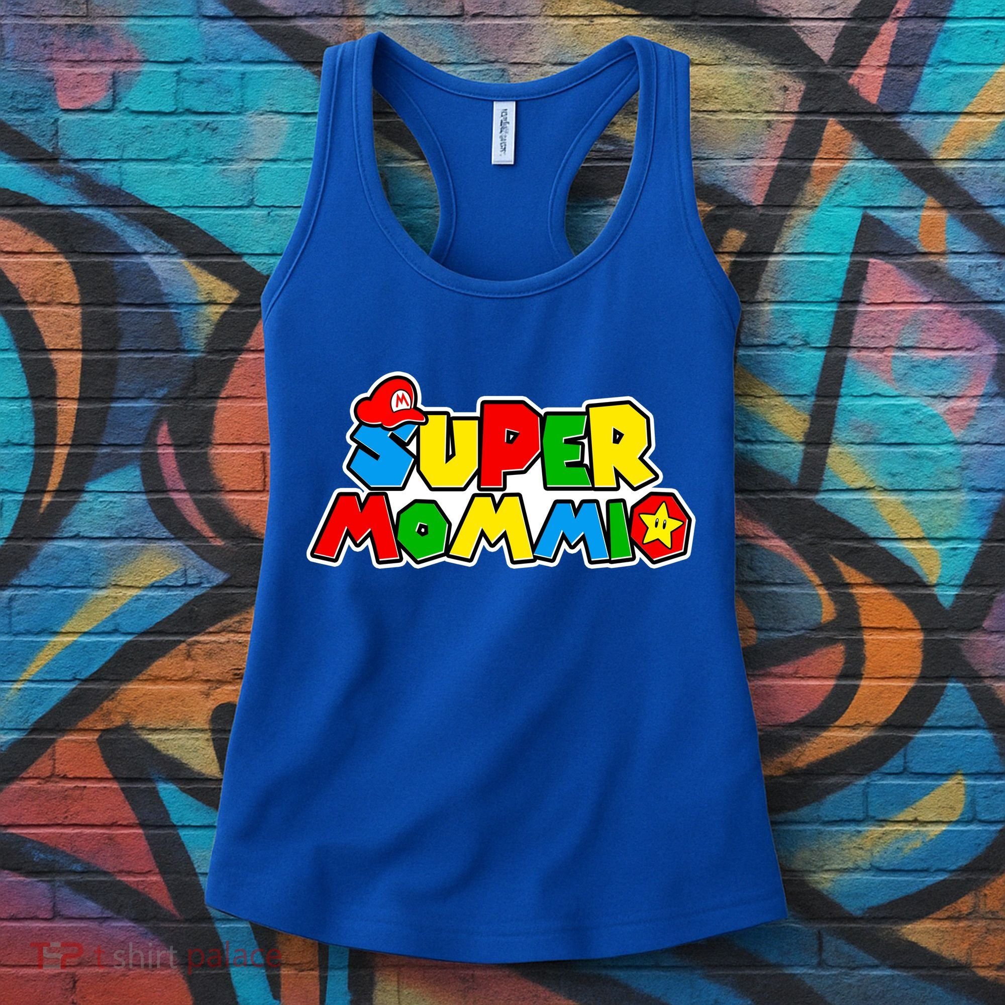 Funny Super Mommio Mother's Day Gamer Women's Tank Top