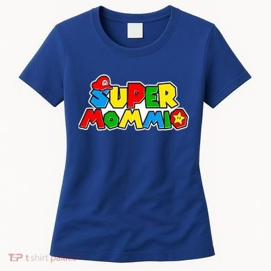 Funny Super Mommio Mother's Day Gamer Women's T-Shirt