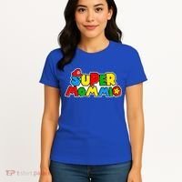 Funny Super Mommio Mother's Day Gamer Women's T-Shirt thumb 4