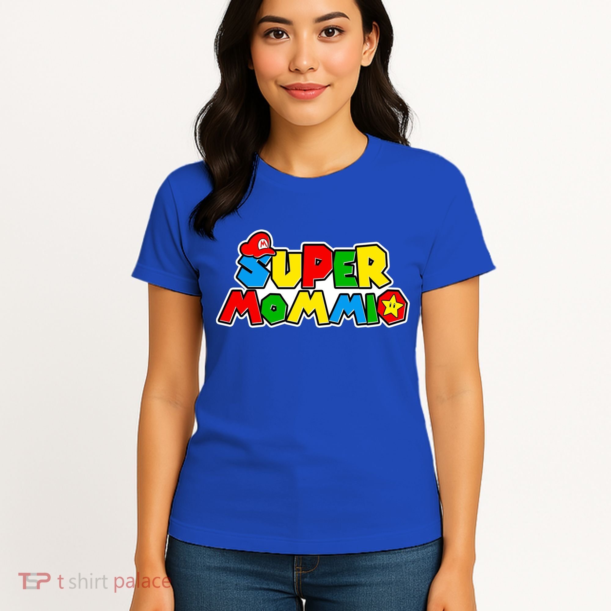Funny Super Mommio Mother's Day Gamer Women's T-Shirt