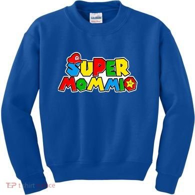 Funny Super Mommio Mother's Day Gamer Kids Sweatshirt