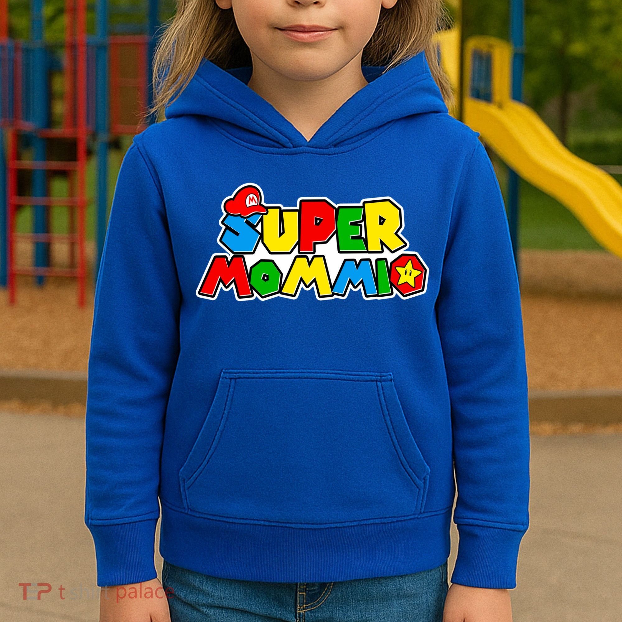 Funny Super Mommio Mother's Day Gamer Kids Hoodie