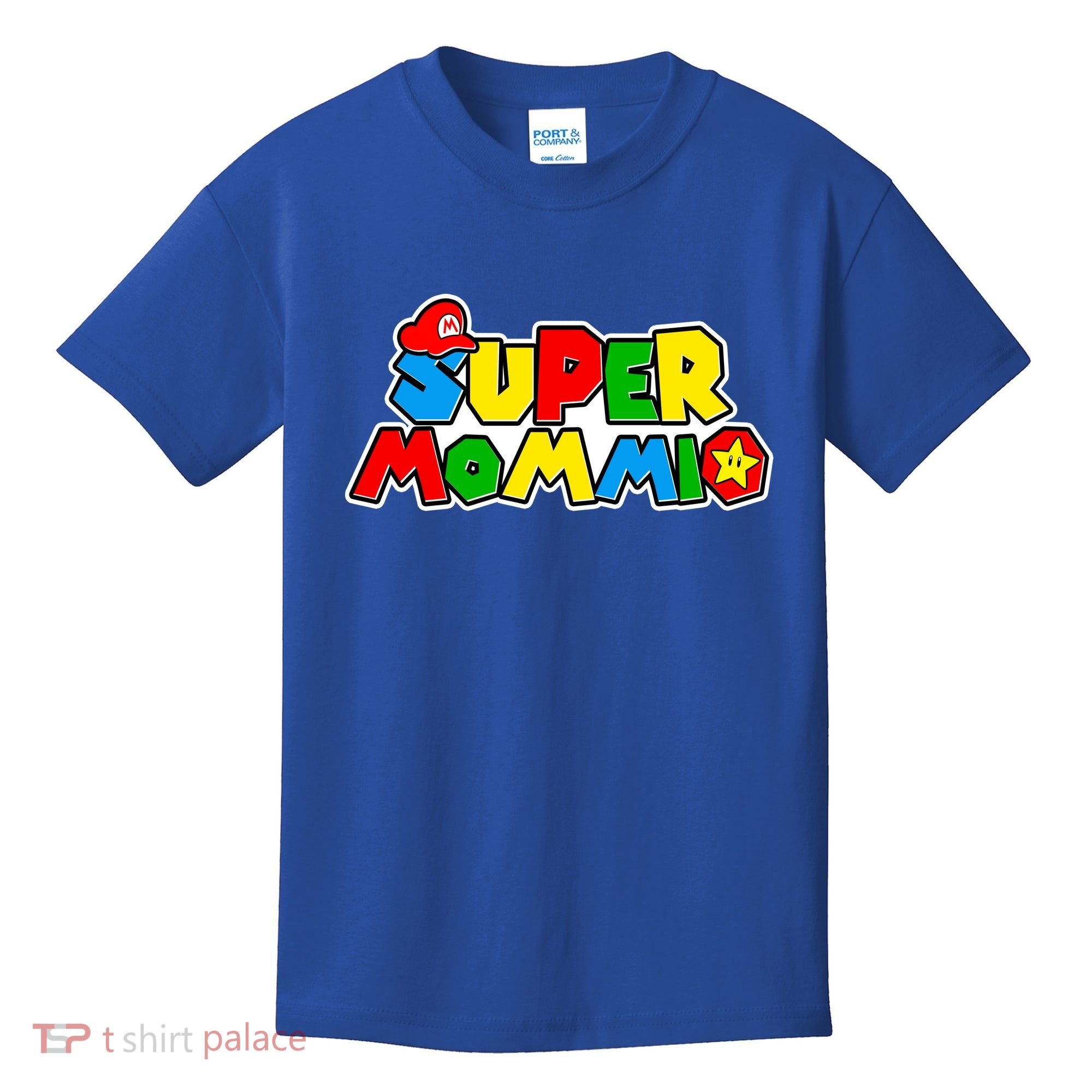 Funny Super Mommio Mother's Day Gamer Kids T-Shirt