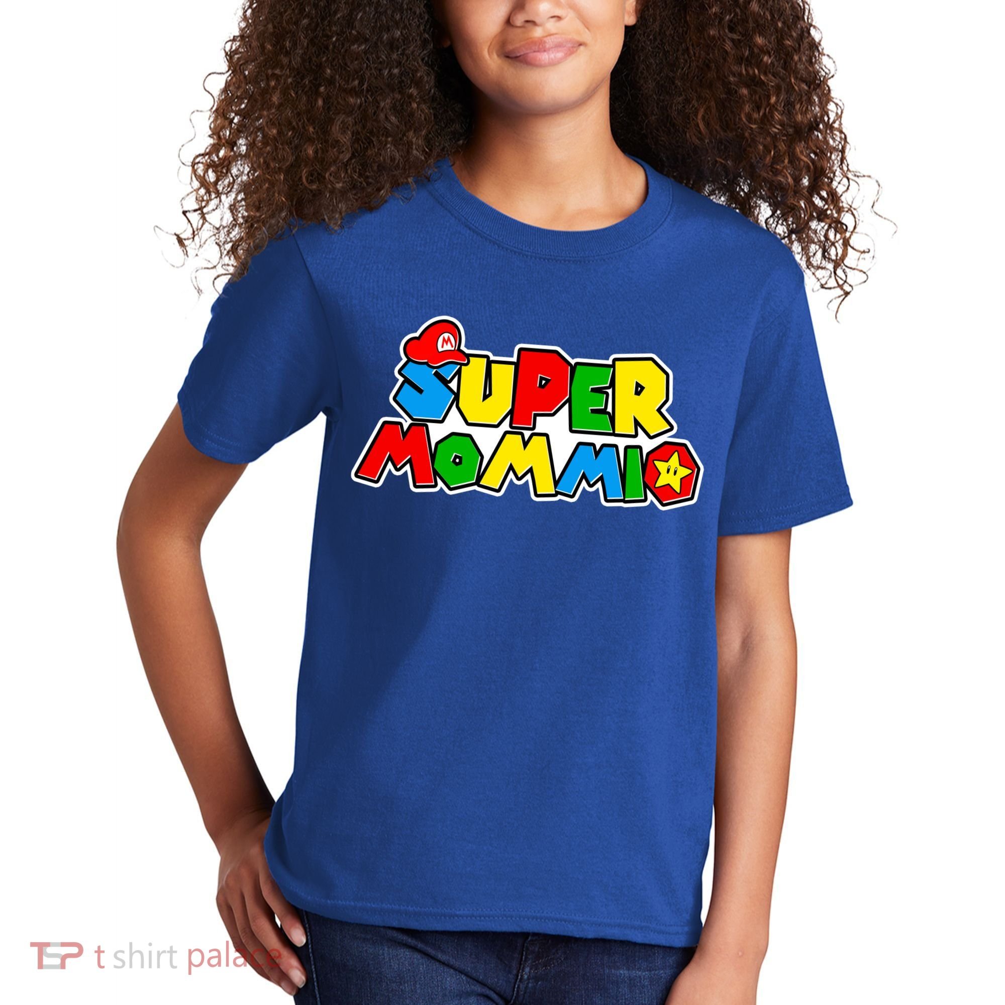 Funny Super Mommio Mother's Day Gamer Kids T-Shirt