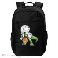 Funny T-Rex Ghost Pumpkin Candy  Backpack thumb 0