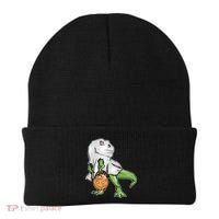 Funny T-Rex Ghost Pumpkin Candy  Beanie thumb 0