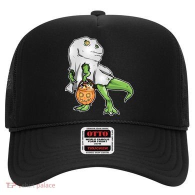 Funny T-Rex Ghost Pumpkin Candy  Hat