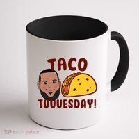 Funny Taco Tuesday Coffee Mug thumb 1