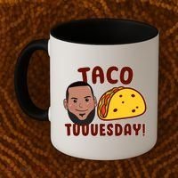 Funny Taco Tuesday Coffee Mug thumb 2