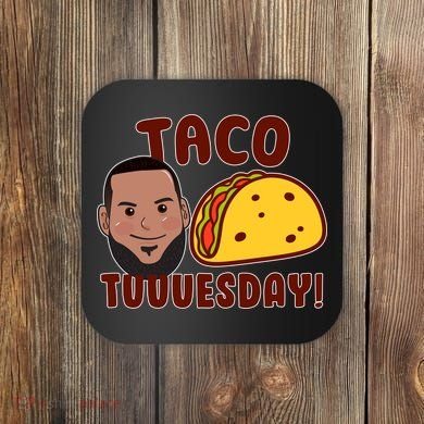 Funny Taco Tuesday Coaster