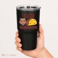 Funny Taco Tuesday Tumbler thumb 2