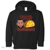 Funny Taco Tuesday Toddler Hoodie thumb 0