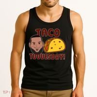 Funny Taco Tuesday Tank Top thumb 3